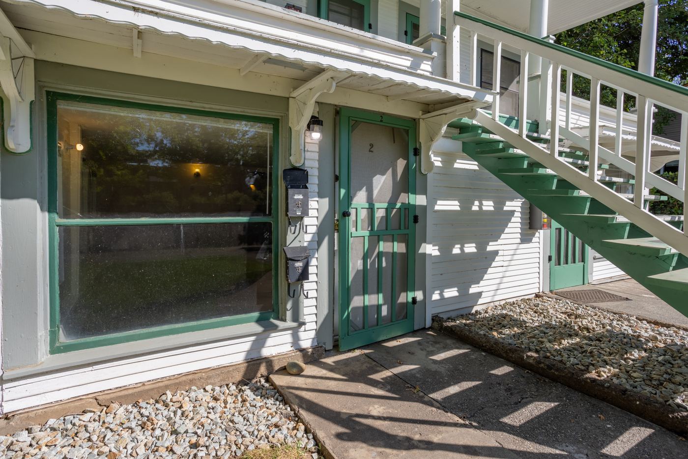 Private unit entrance
